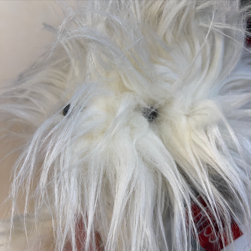 Russ Berrie Scruffy Plush Maggie Puppy Dog Shaggy Furry 16" Stuffy Plushy w/ Tag - Picture 10 of 16