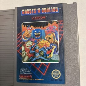Ghosts 'N Goblins Nintendo Entertainment System NES Authentic Game Only