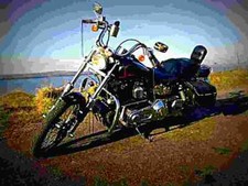Harley Davidson 1340 EIectra Glide Belt Drive FLH 1983 1 A4 Photo