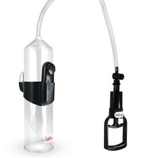 LeLuv Vibrating Penis Pump EasyOp Tgrip BASIC Kit One-Handed and Strap