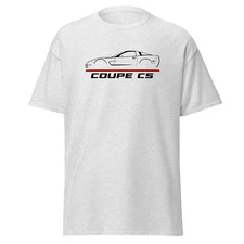 Premium T-Shirt For Chevrolet Corvette Coupe C5 Car Fans Birthday Gift Tee Shirt