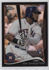 2014 Topps Chrome Black Refractor 71/100 Jon Singleton #55 7v7