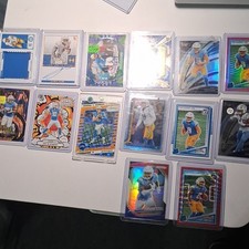 Chargers card lot - numbered, auto, rookies (14)
