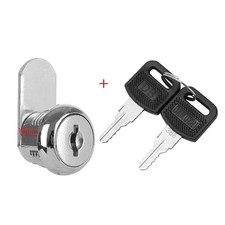 Cam Lock for Cabinet Door Drawer Mailbox with 2 Keys