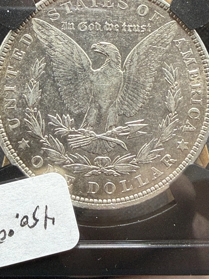 1901 P Morgan  XF40 Vault Box Mosaic NGC Key Date Toning - Image 4 of 4