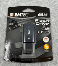 EMTEC 8GB Flash Drive NEW SEALED