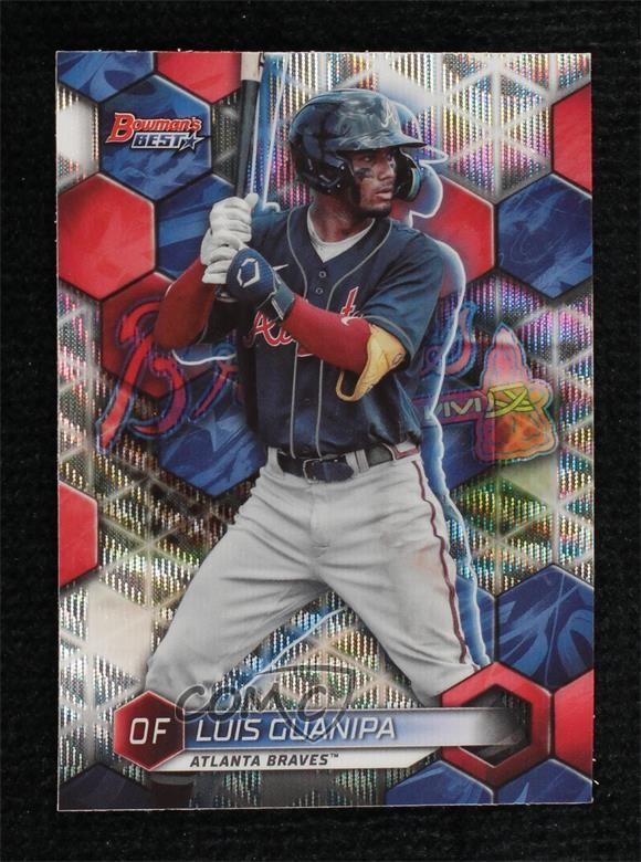 2023 Bowman's Best Top Prospects Wave Refractor Luis Guanipa #TP-21 6q5