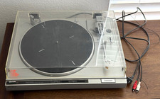 Vintage Sony PS-LX320 Automatic Turntable 33.3/45RPM Stereo RCA w/ Cables Works 