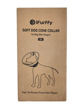 Dog Cone Collar for Surgery Recovery Soft Cone - IFurffy Size M 11-15.5" Neck