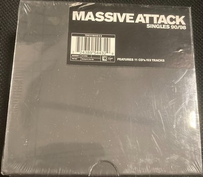 Massive Attack - Singles 90/98 - 11 CDs BoxSet Ltd Ed 1998 UK Sticker - SEALED