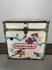 RARE 1980s Vintage Nintendo Super Mario 3 Zelda Wood Box Toy Chest Storage Read