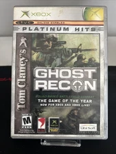 Tom Clancy's Ghost Recon Platinum Hits Xbox No Manual Tested Working