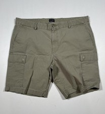 Dockers Cargo Shorts Mens 38 Olive Green Smart Tech Ripstop Pockets Casual