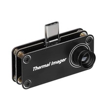 Industrial temperature measurement lens for mobile phone infrared cameras