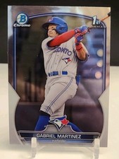 2023 Bowman - Chrome Prospects Gabriel Martinez #BCP-45 1st Bowman RC