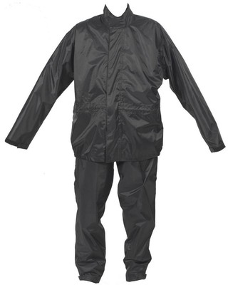 Combinaison Moto Imperméable Lupex - Ensemble Veste + Pantalon Anti-Pluie Taille L 44/46 Avec Sac