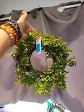 Faux Mini Wreath $5