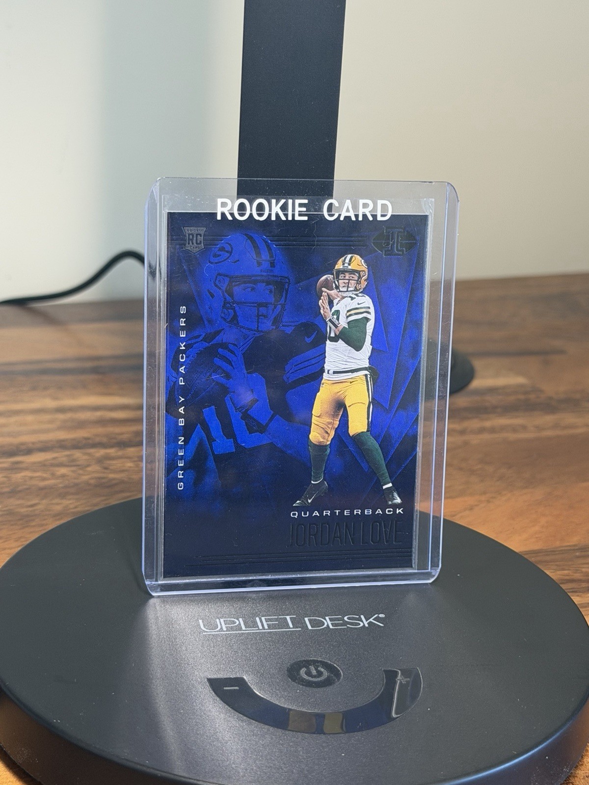 2020 Panini Illusions - Jordan Love #8 Trophy Collection Blue /75 (RC)