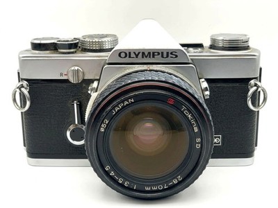 Olympus OM-1 + Tokina 28-70mm f/3.5-4.5 Kit Set Analog SLR 35mm Kamera Objektiv
