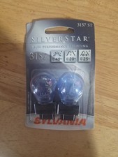 Sylvania Silverstar 3157st 2 Pack Light Bulb Brake Tail Turn Signal Lamp Upgrade Sylvania Silverstar 3157st 2 Pack Light Bulb Brake Tail Turn Signal Lamp Upgrade