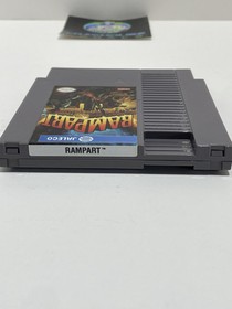 Rampart (Nintendo NES) POLISHED PINS CLEANED TESTED