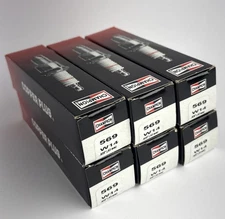 Set Of 6 Champion 569 Cooper Plus Spark Plug W14 thumbnail 3