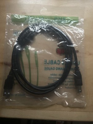 3ft Black USB 2.0 Printer/Device Cable Type A Male to Type B Male New