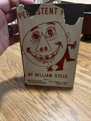 Vintage Persistent Faces - William Steig - Hardcover/DJ 1945