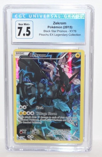 Zekrom graded CGC 7.5 for sale on eBay