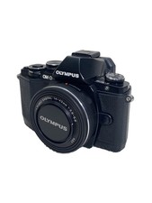 OLYMPUS Mirrorless Digital Camera SLR OM-D E-M10 EZ Double Zoom Kit Black 