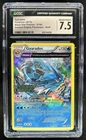 2015 Pokemon Ancient Origins Prerelease Gyarados Staff Promo #XY60 CGC 7.5