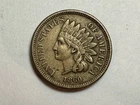 1860 Pointed Bust Indian Cent Better Date (A2)