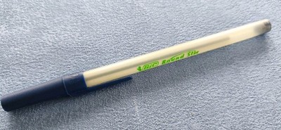 BIC EcoLution Kugelschreiber, 1.0mm, Blau, 15 Stück Neu 
