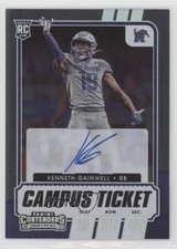 2021 Panini Contenders Draft Picks Campus Ticket Kenneth Gainwell #108 Auto 0c6