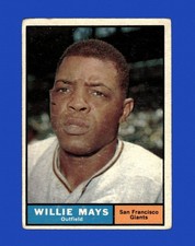 1961 Topps Set-Break #150 Willie Mays VG-VGEX (crease) *GMCARDS*