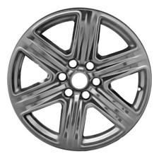 Refurbished Painted Gloss Black Aluminum Wheel 20 X 8.5