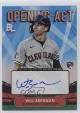 2023 Topps Big League Opening Act Blue Foil Will Brennan #OAA-BRE Auto 10k8