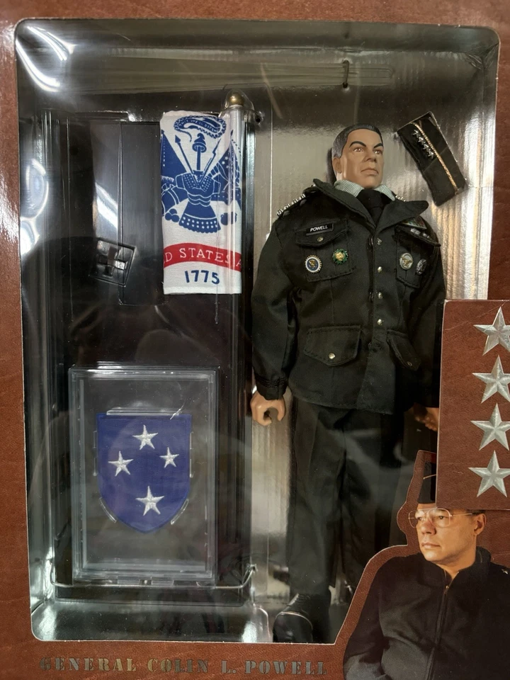 1998 Kenner G.I. Joe Classic Collection 科林·鲍威尔将军 12 英寸人偶 NIOB — 第 3/4 张图片
