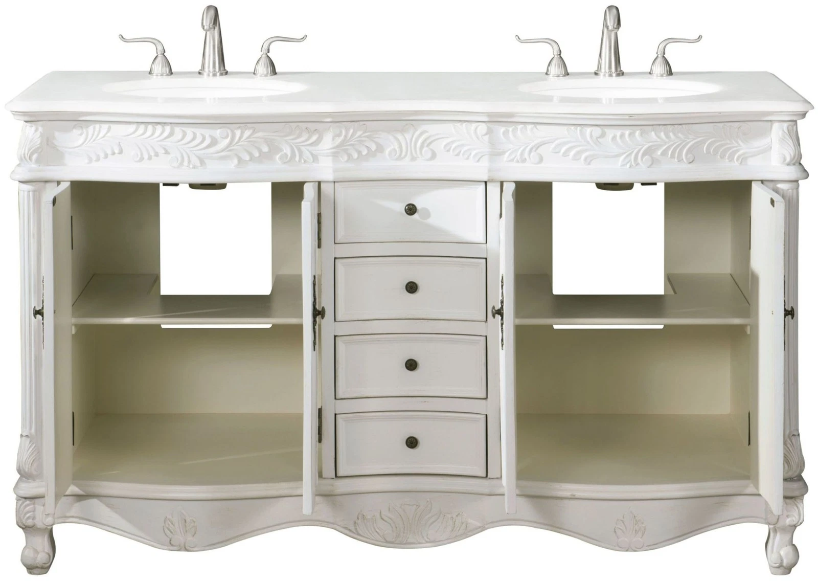 Elegant Lighting VF-1049-VW Double Bathroom Vanity