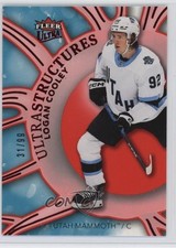2025-26 Upper Deck Fleer Ultra Ultrastructures Red 31/99 Logan Cooley #SR5of25