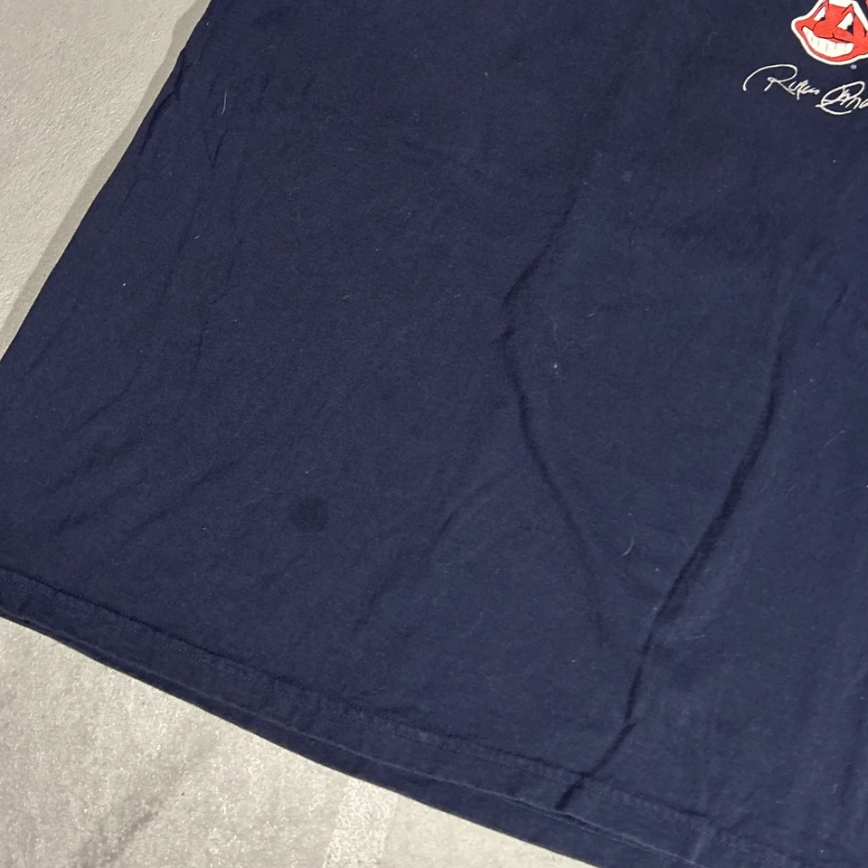 VTG 90s MLB Roberto Alomar Cleveland Indians Player Shirt - Mens Large L - Image 2 of 4