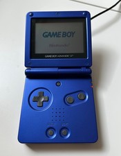 Used Nintendo Game Boy Advance SP Console with Charger - Cobalt Blue