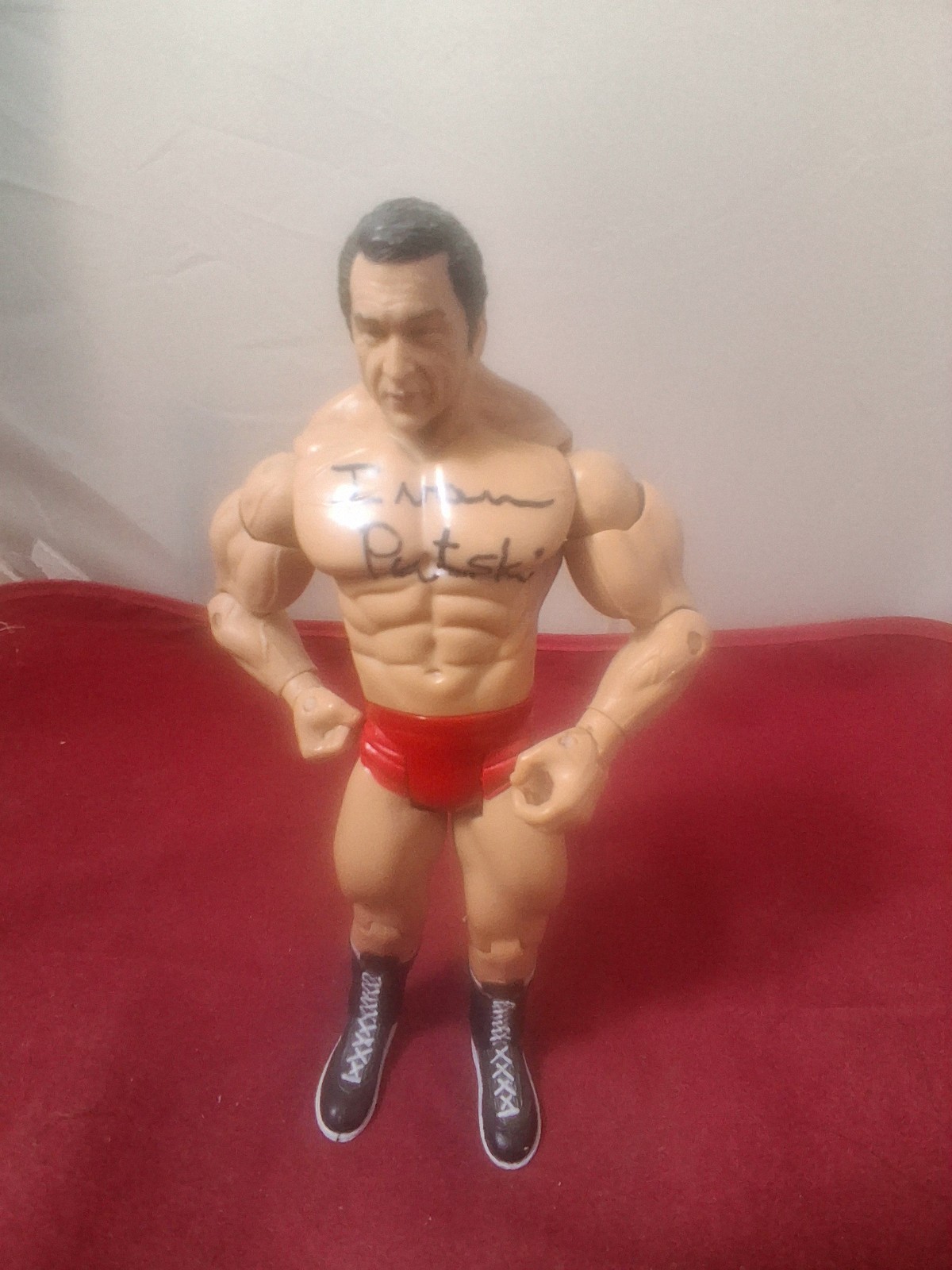 WWE WWF Jakks Ivan Putski Polish Power Classic Superstars Series 17 Signed 