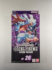One Piece TCG: Purple/Black Monkey D. Luffy Starter Deck ST-26 Sealed English