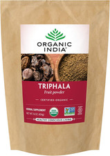 Organic India Triphala Herbal Supplement Organic Digestion Colon Support 1 Lb