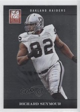 2012 Elite Richard Seymour #72 HOF 2u3
