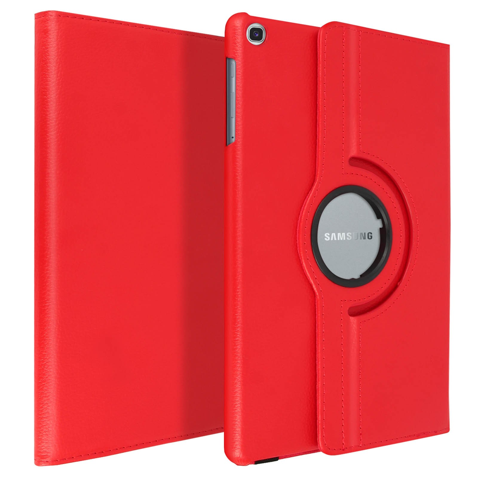 Housse Samsung Galaxy Tab A 10.1 2019 rouge pour le voyage et le bureau