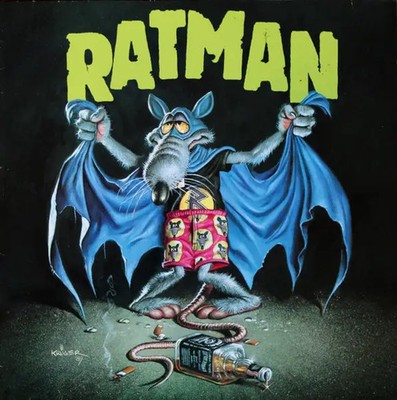 Risk Ratman EP Vinyl NEAR MINT 1989 Steamhammer (SPV 60-7607)