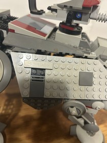 Lego 7675 Star Wars AT-TE WALKER Incomplete With Manual NO minifigures READ!!