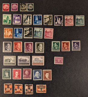 Poland General Government Nice lot of 37 MH/U stamps F/VF.